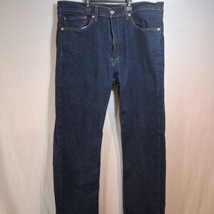 Levi's Dark Blue Straight Jeans
